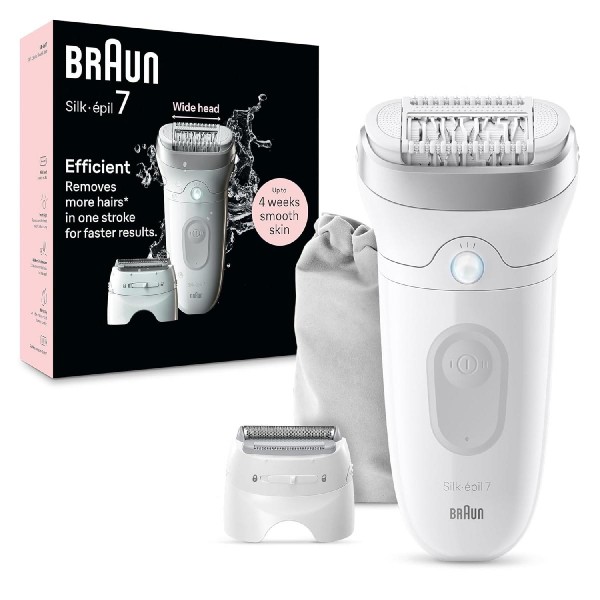 Braun Silk-epil 7 SE7-041 epilator white silver