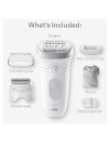 Braun Silk-epil 7 SE7-041 epilator white silver