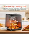 Cosori Dual Blaze CAF-P583S Air Fryer, 6.4 lt black (CAF-P583S-KEUR)
