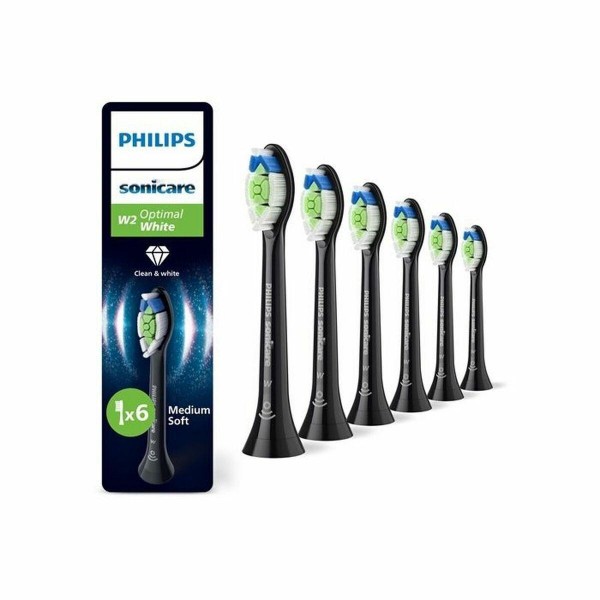 Philips Sonicare Optimal black Standard Ανταλλακτικά Οδοντόβουρτσας 6τμχ (HX6066/88)