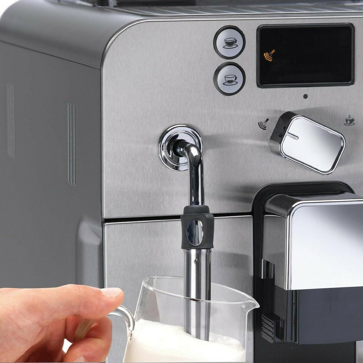 Gaggia Brera RI9305/11 αυτόματη μηχανή espresso με ενσωματωμένο μύλο άλεσης 1400 watt 15 bar silver black