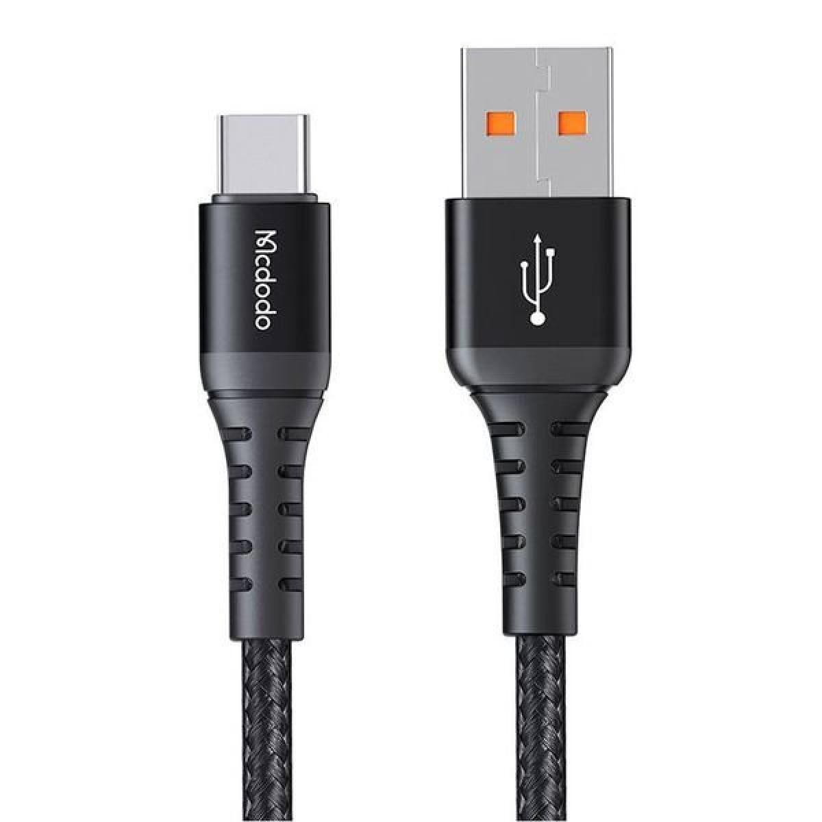 Mcdodo CA-2270 USB-A to Type-C Charging Cable 0.2m black