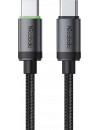Mcdodo CA-4410 60 watt USB-C to USB-C Cable with Charging Light 1m black