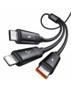 Mcdodo CA-5790 3-in-1 USB-A to USB-C, Lightning, Micro USB  Data Cable 1.2m