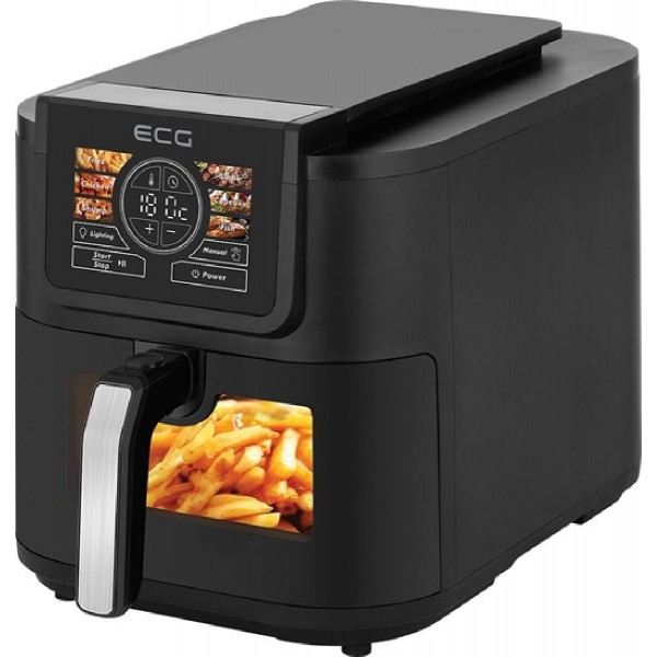 ECG AF 8020 Ai Slim Fry  Φριτέζα θερμού αέρα 8 lt 1800 watt black
