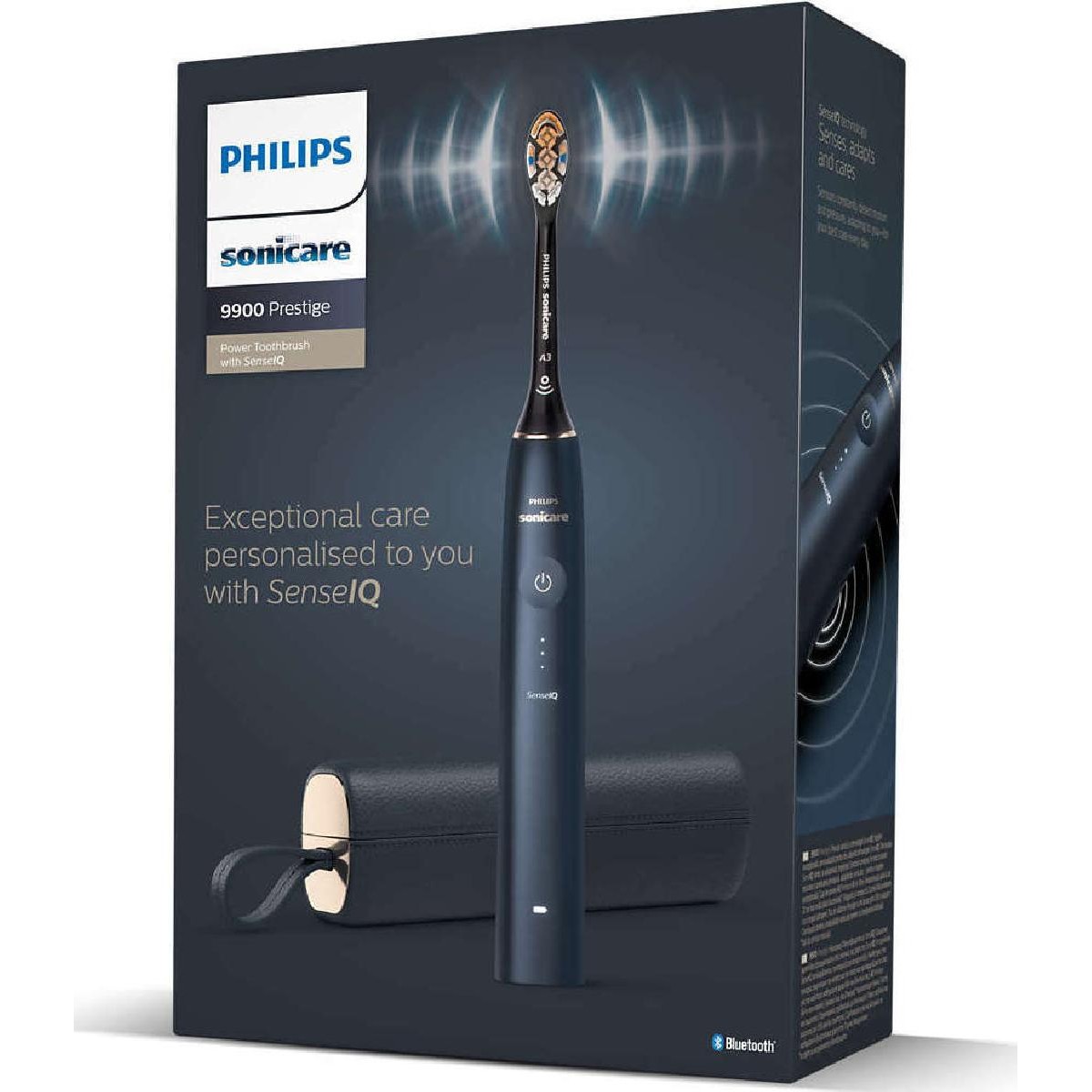 Philips HX9992/12 Sonicare DiamoncClean Prestige 9900 Ηλεκτρική Οδοντόβουρτσα Midnight Blue