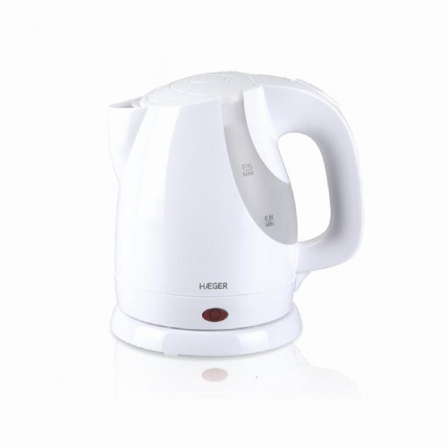 Haeger Mini Lisbon EK-13W.006B Βραστήρας 0.9 lt 1300 watt white