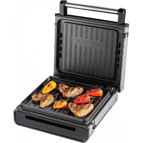 George Foreman smokeless grill medium & toaster  (28000-56)
