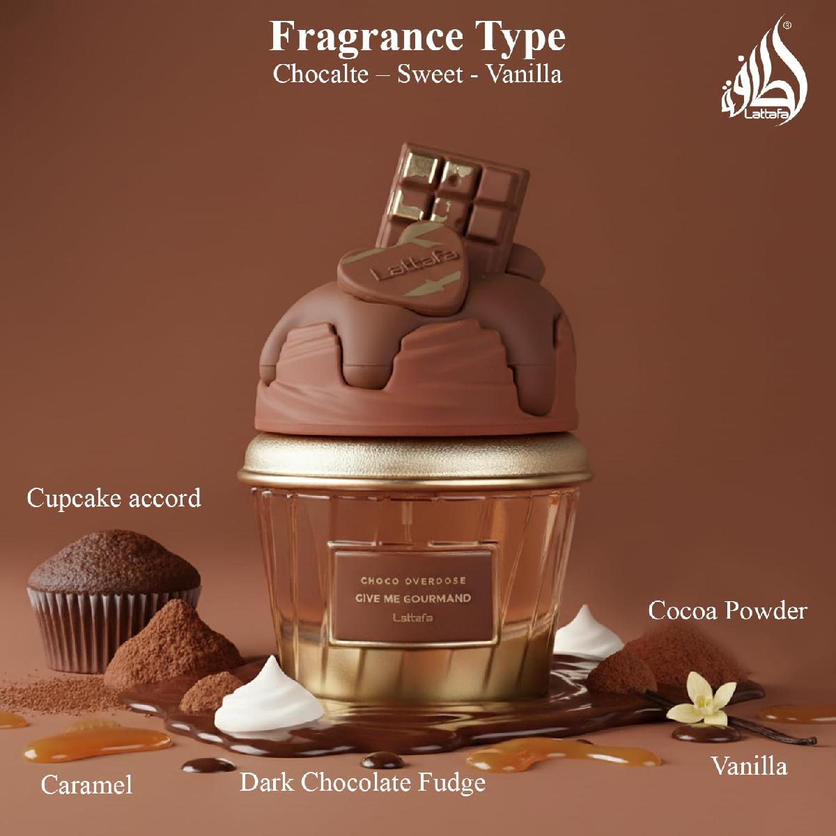 Lattafa Give Me Gourmand Choco Overdose  Eau de Parfum 75ml