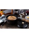 Staub La Cocotte Round Κατσαρόλα από Μαντέμι 18cm 1.7 lt για όλες τις εστίες black (40509-485-0)