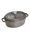 Staub La Cocotte oval Γάστρα 27cm 3.2 lt Μαντέμι για όλες τις εστίες Graphite Grey (40500-276-0)