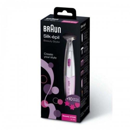 Braun Silk-epil FG1100 3-in-1 Trimmer για Μπικίνι & Πρόσωπο Pink