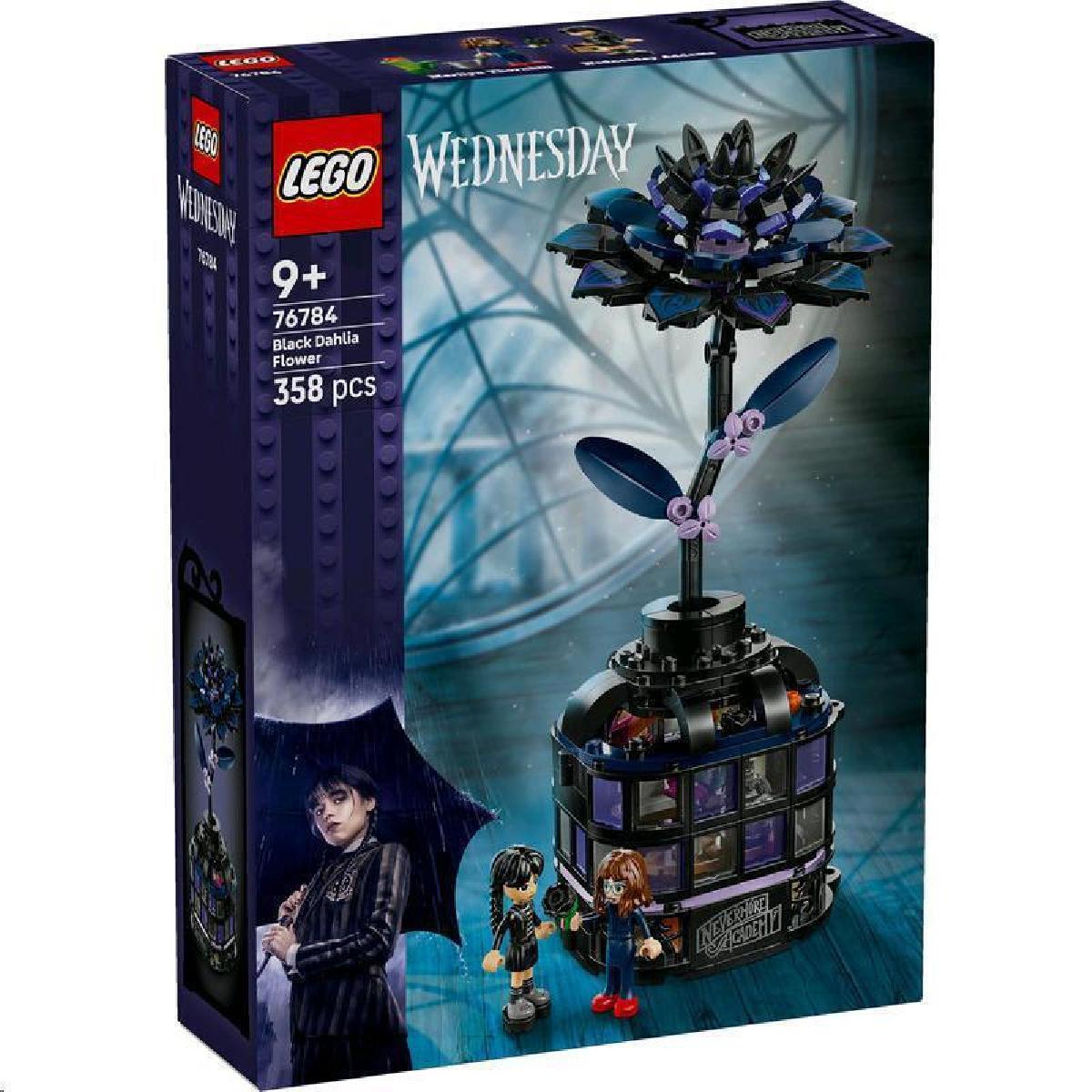 LEGO Wednesday: Black Dahlia Flower (76784)