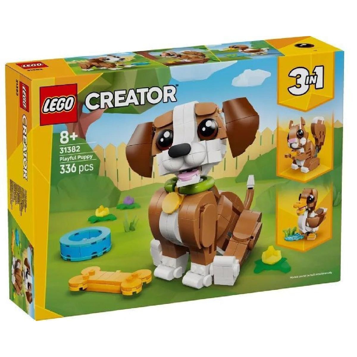 LEGO Creator 3in1 Cute Animals: Playful Puppy Dog (31382)