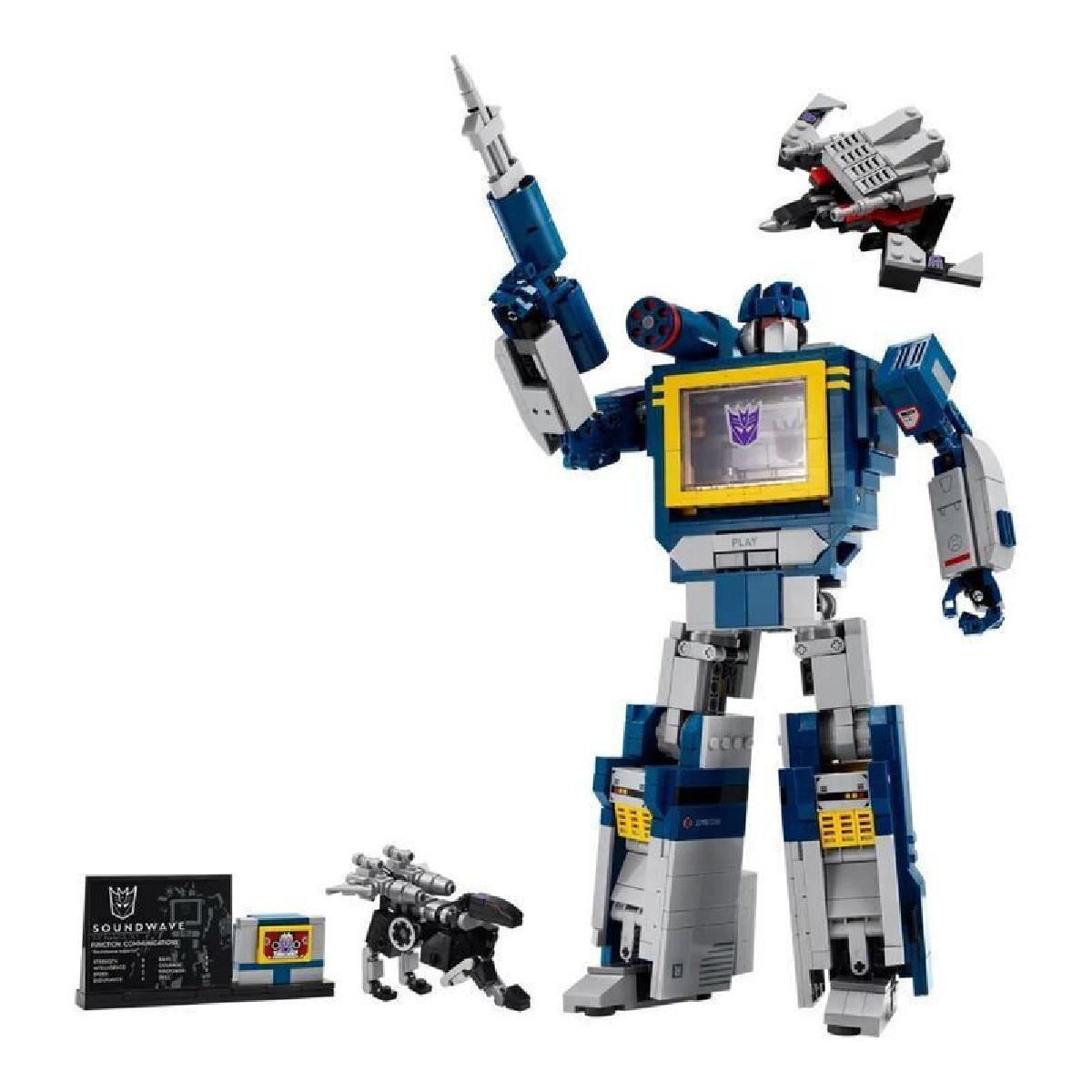 LEGO Icons Transformers Soundwave (10358)
