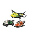LEGO City Airplane, Service Truck & Hovercraft Remix (60505)