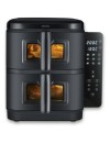 Severin FR2468 S-Fry Duo Stack 11 lt Φριτέζα Αέρος με διπλό κάδο 2x5.5 lt 2800 watt Black