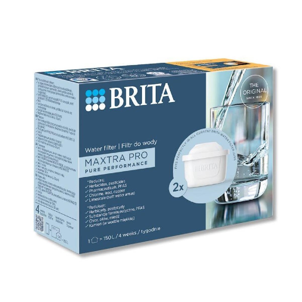 Brita Maxtra+ Pro Pure Water Filter 2 τμχ white (1051753)