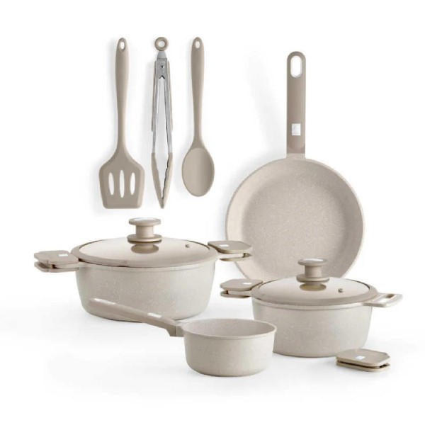 Monix Denmark M689902 Σετ Μαγειρικών Σκευών 9 τεμαχίων