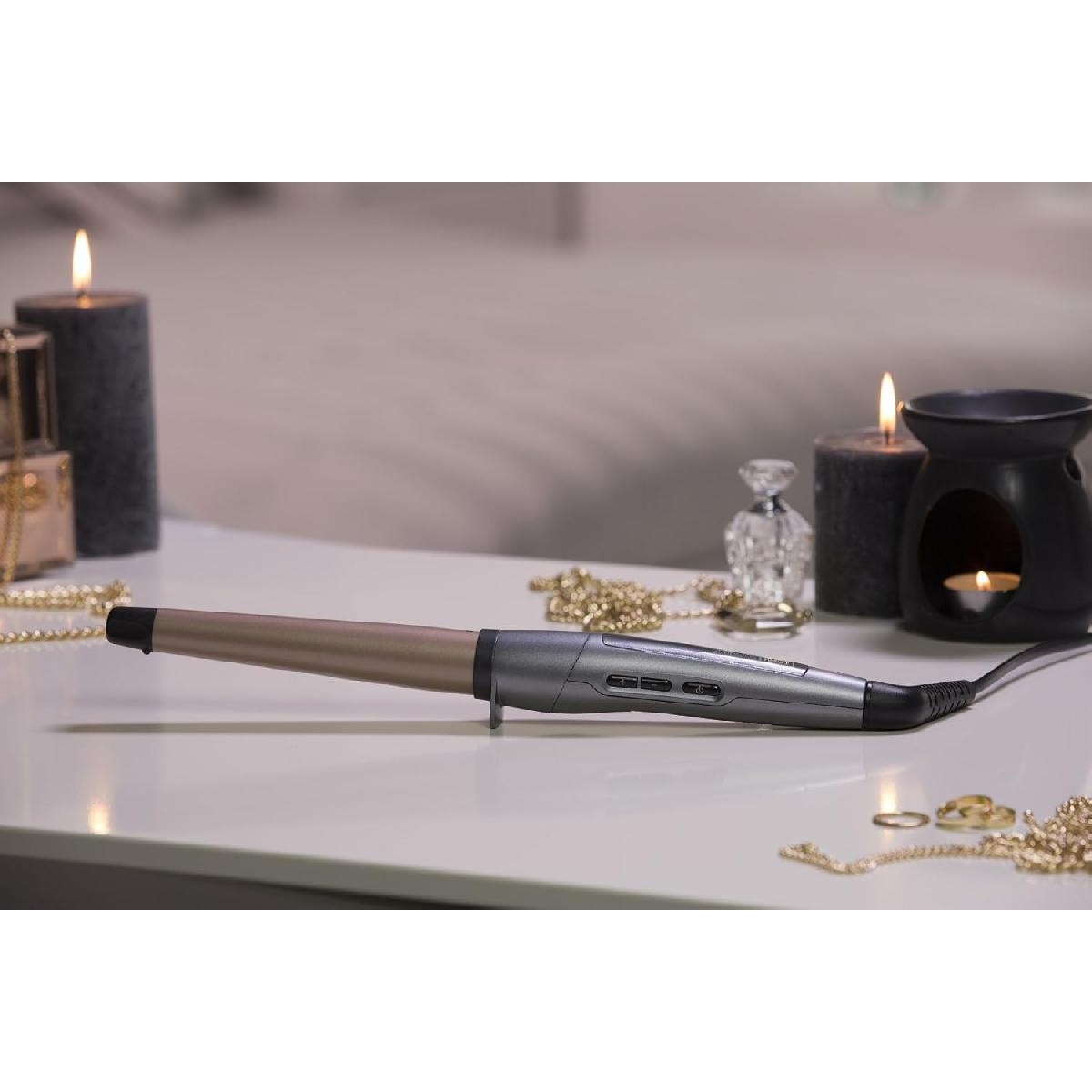 Remington CI83V6 Curling Iron Keratin Protect  grey rose gold