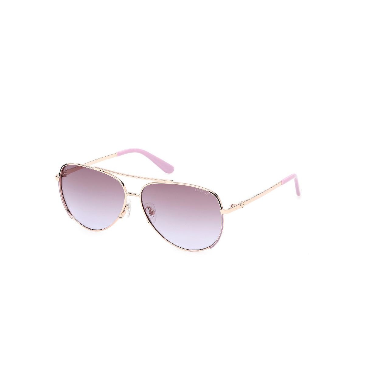 Guess Γυναικεία Γυαλιά Ηλίου GU00193 59F 62 Ροζ Χρυσό με Ροζ Ντεγκραντέ Φακούς