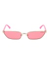 Guess Γυναικεία Γυαλιά Ηλίου GU8285 32S 57 Cat Eye Χρυσά με Ροζ Φακούς