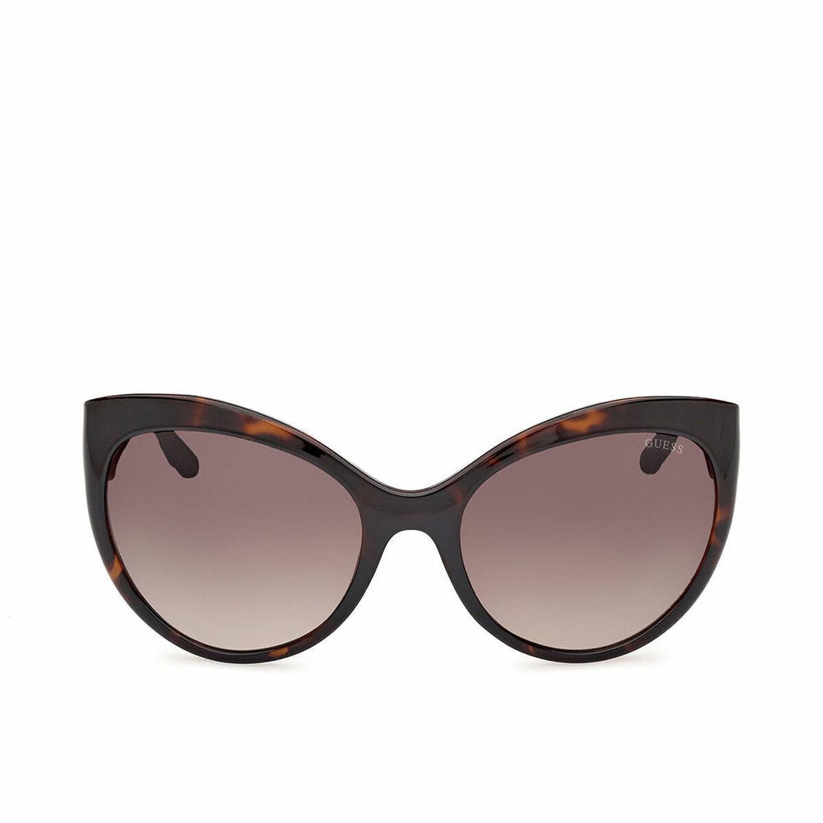 Guess Γυναικεία Γυαλιά Ηλίου GU00130 52F 61 Butterfly Καφέ με Καφέ Ντεγκραντέ Φακούς