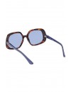 Guess Γυναικεία Γυαλιά Ηλίου GU7862 53V 56 Καφέ Ταρταρούγα με Μπλε Φακούς