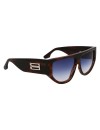 Victoria Beckham Γυναικεία Γυαλιά Ηλίου Καφέ με Gradient Φακούς (VB676S 227 55)