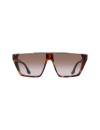 Victoria Beckham Γυναικεία Γυαλιά Ηλίου Καφέ με Gradient Φακούς (VB683S 215 58)