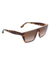 Victoria Beckham Γυναικεία Γυαλιά Ηλίου Καφέ με Gradient Φακούς (VB683S 215 58)