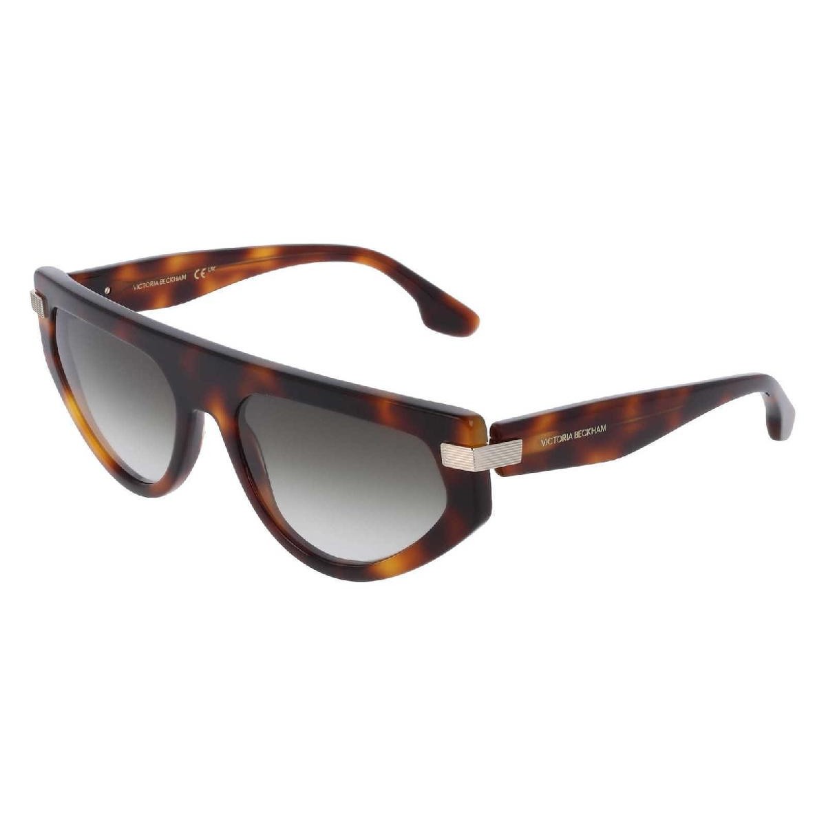 Victoria Beckham Γυναικεία Γυαλιά Ηλίου Browline Καφέ (VB685S 215 56)