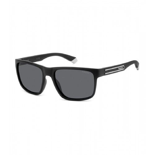 Polaroid Ανδρικά Γυαλιά Ηλίου Polarized με Μαύρο Σκελετό (PLD 2157/S 003M9 57)