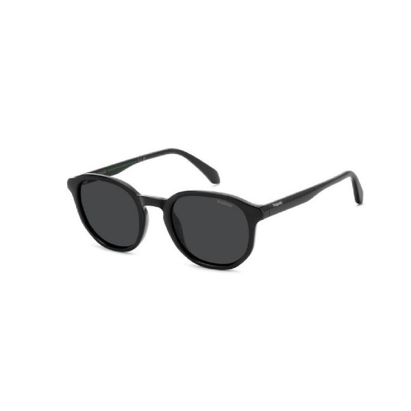 Polaroid Unisex Τετράγωνα Γυαλιά Ηλίου με Μαύρο Σκελετό (PLD4195/S 807M9 51)