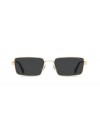 Polaroid Unisex Γυαλιά Ηλίου με Χρυσό Μεταλλικό Σκελετό (PLD 6255/S/X 2F7M9 56)