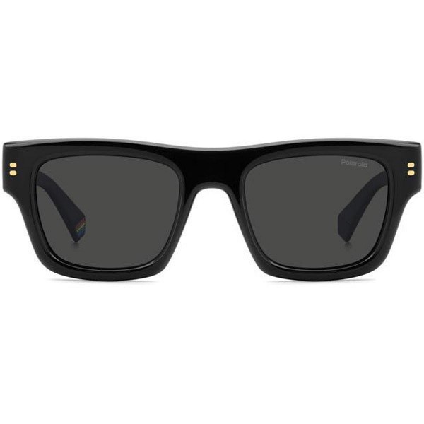 Polaroid Ανδρικά Γυαλιά Ηλίου με Μαύρο Σκελετό-Rectangle Design (PLD6238SX 807M9 51)