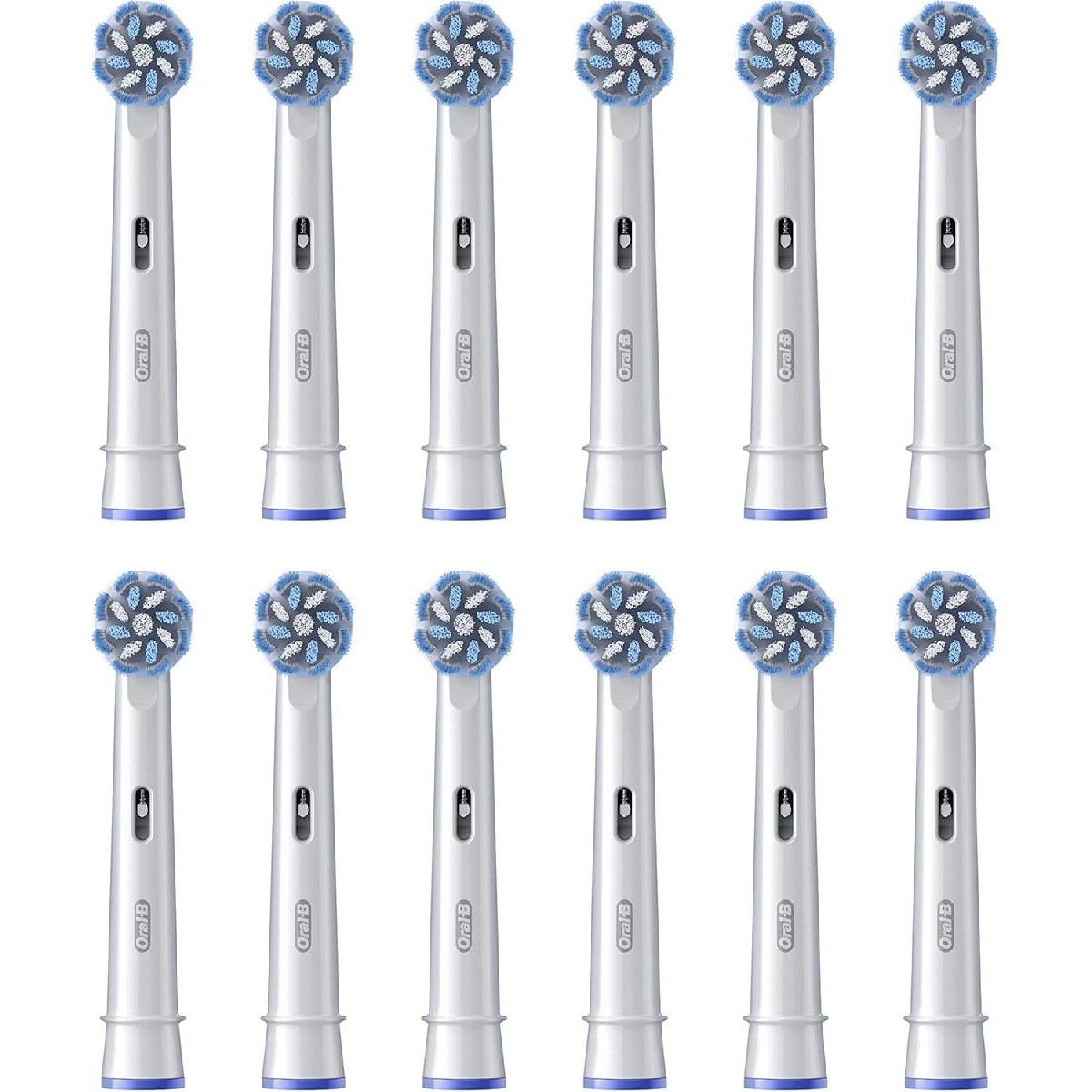 Oral B Sensitive Clean Toothbrush Heads 12 Pack White (859933)