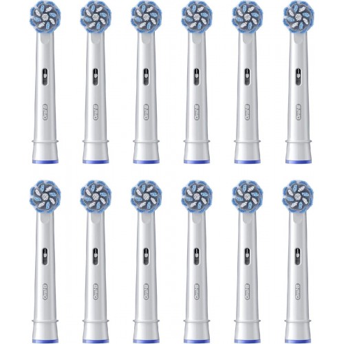Oral B Sensitive Clean Toothbrush Heads 12 Pack White (859933)