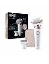 Braun Silk-epil Series 9 Flex SES9-030 3D Αποτριχωτική Μηχανή white gold