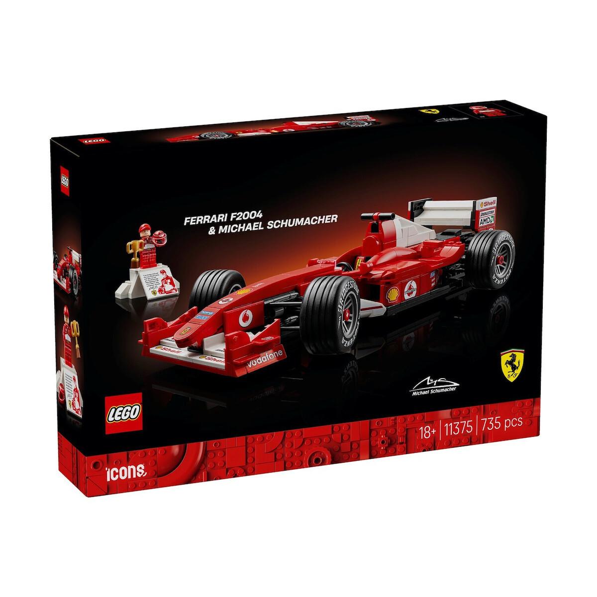 LEGO Icons Ferrari F2004 & Michael Schumacher (11375)