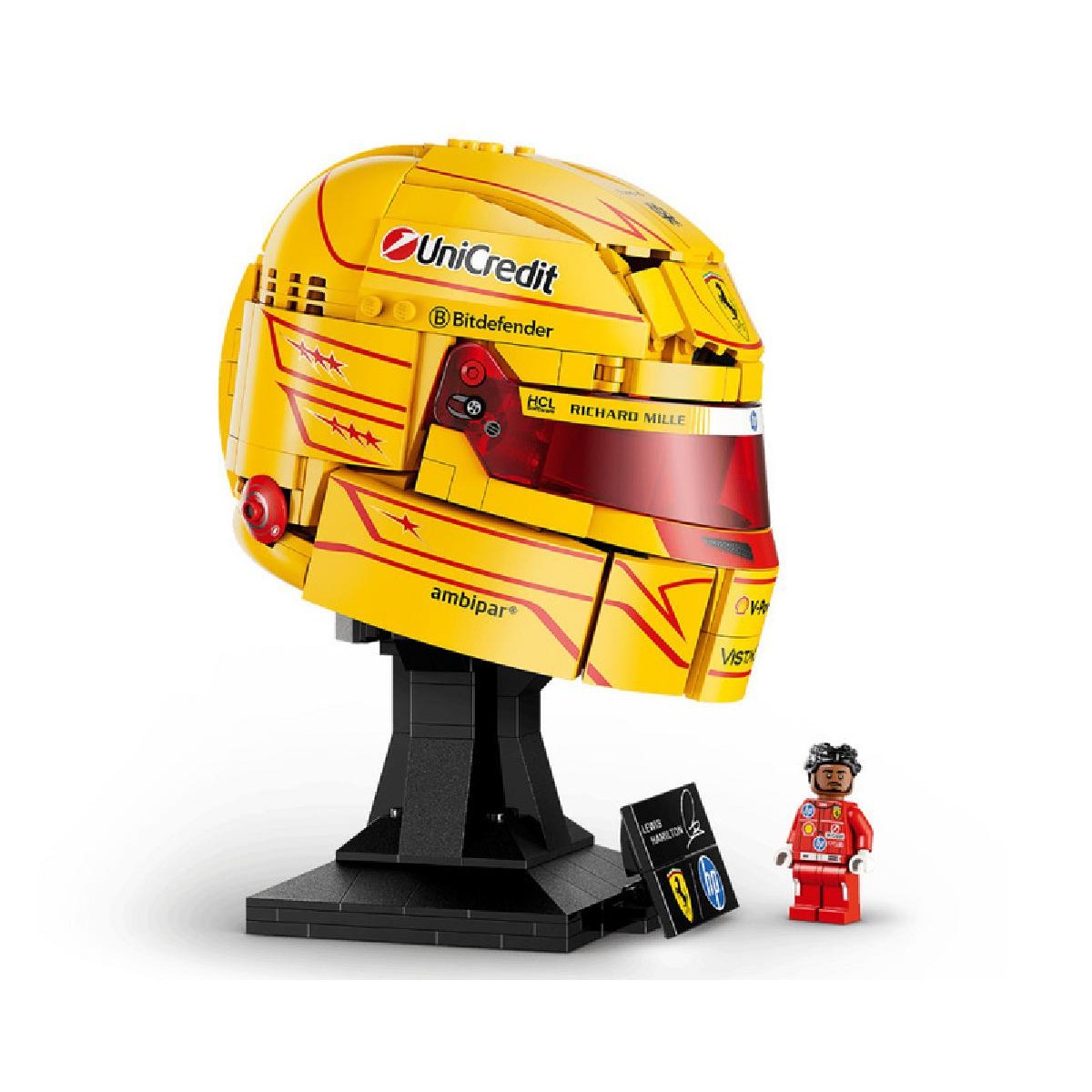 LEGO® Editions Scuderia Ferrari HP Lewis Hamilton Helmet (43022)