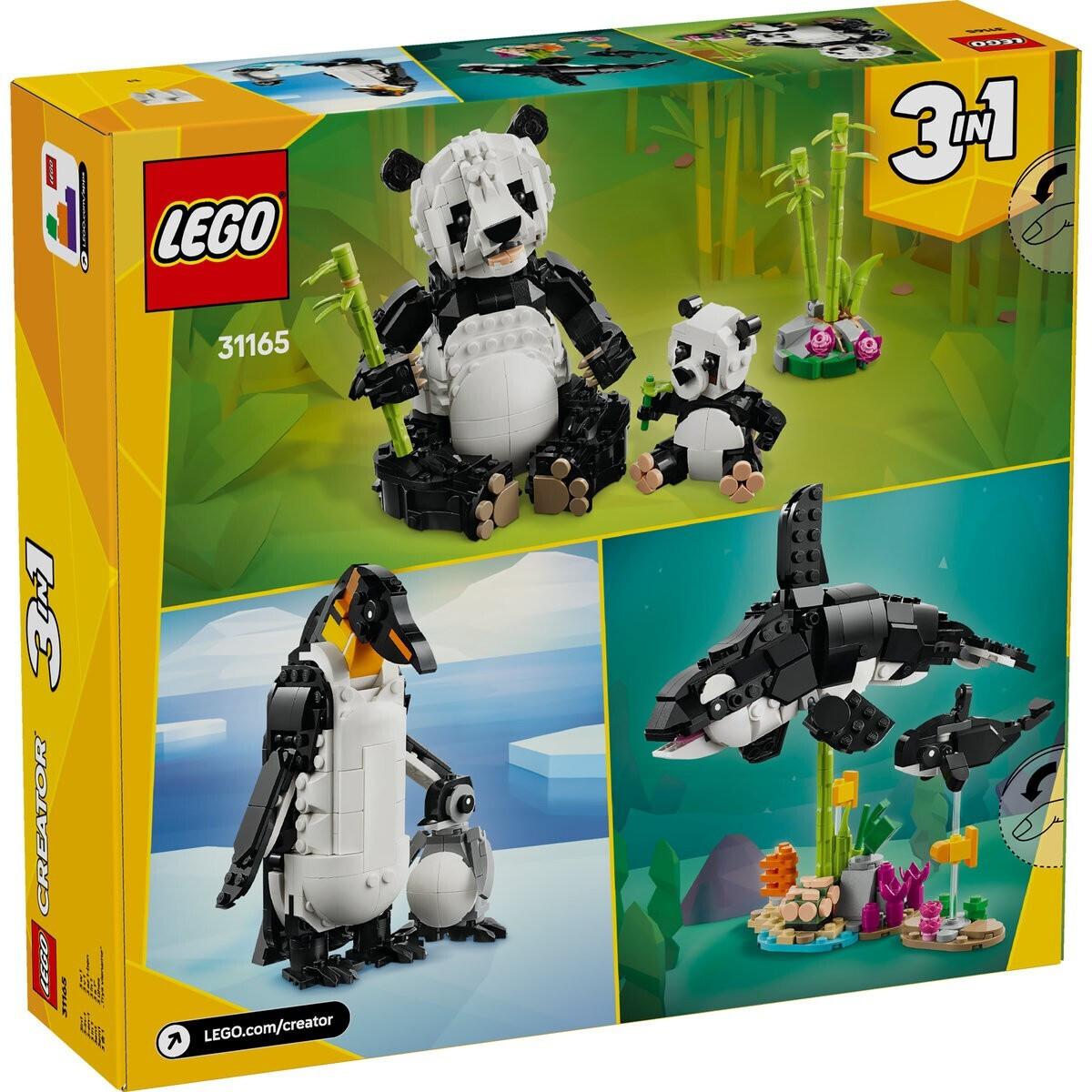 LEGO® Creator 3in1 Wild Animals: Panda Family (31165)