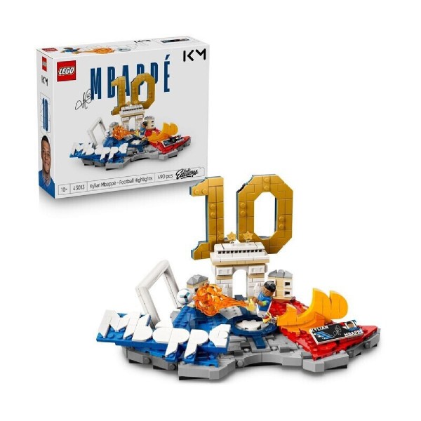 LEGO® Editions Kylian Mbappe-Soccer Highlights (43013)