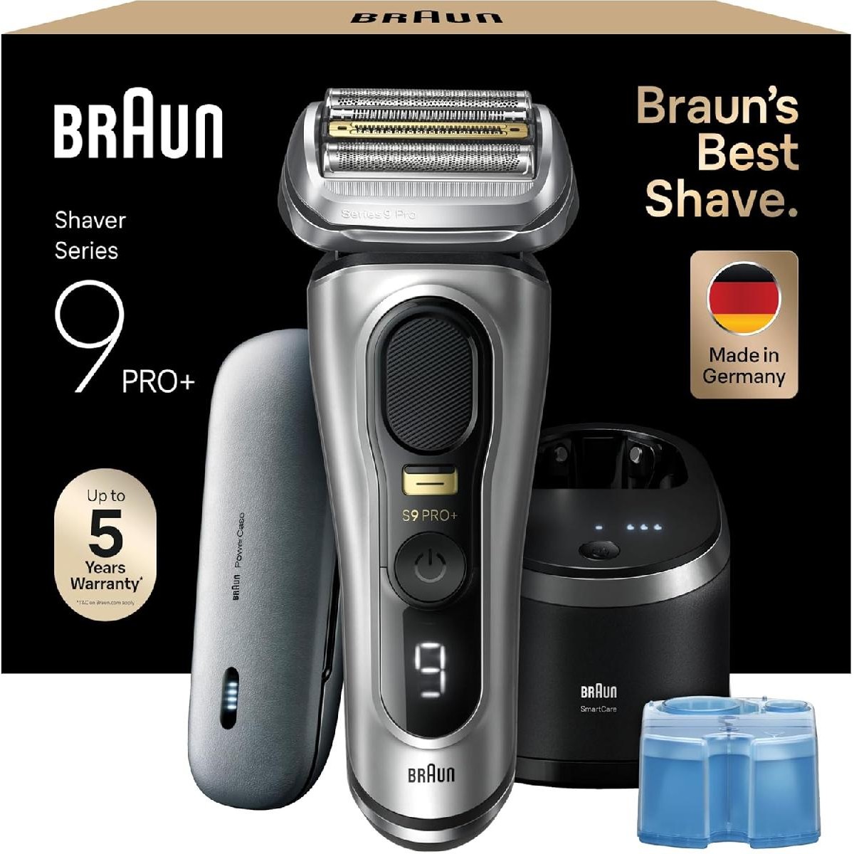 Braun 9577cc Series 9 Pro+ Wet & Dry shaver graphite silver (218283)