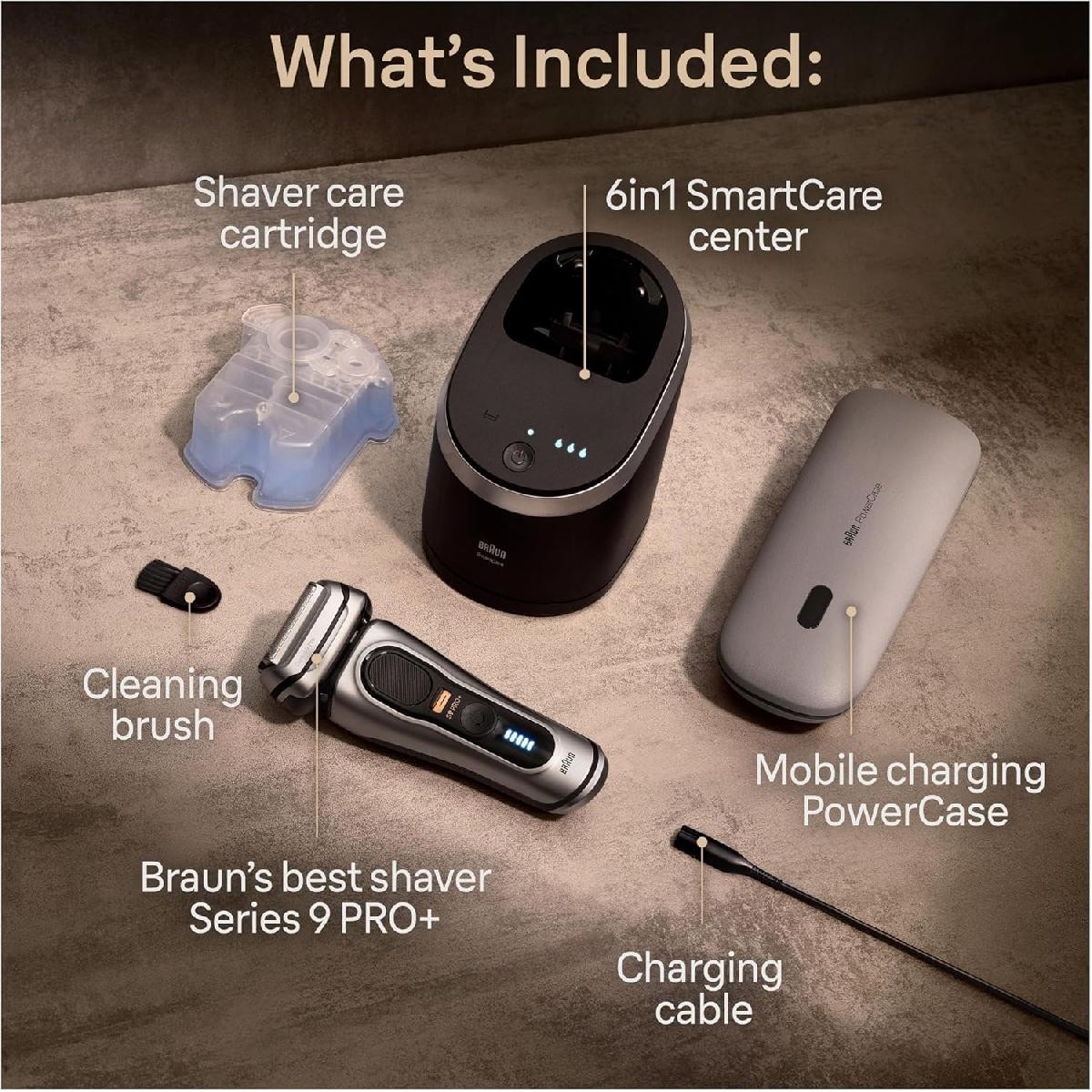 Braun 9577cc Series 9 Pro+ Wet & Dry shaver graphite silver (218283)
