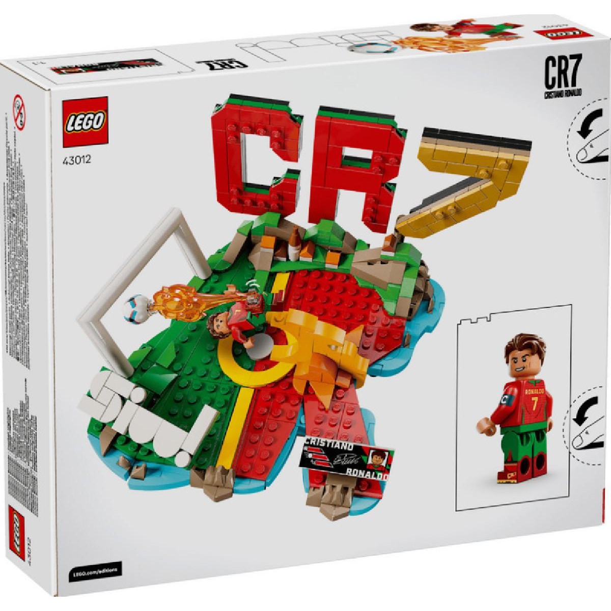 LEGO® Editions Cristiano Ronaldo-Soccer Highlights (43012)