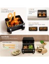 Mova FD20 Pro Aero Chef Air Fryer 9lt  Διπλός Κάδος & 360° Κυκλοφορία Αέρα black
