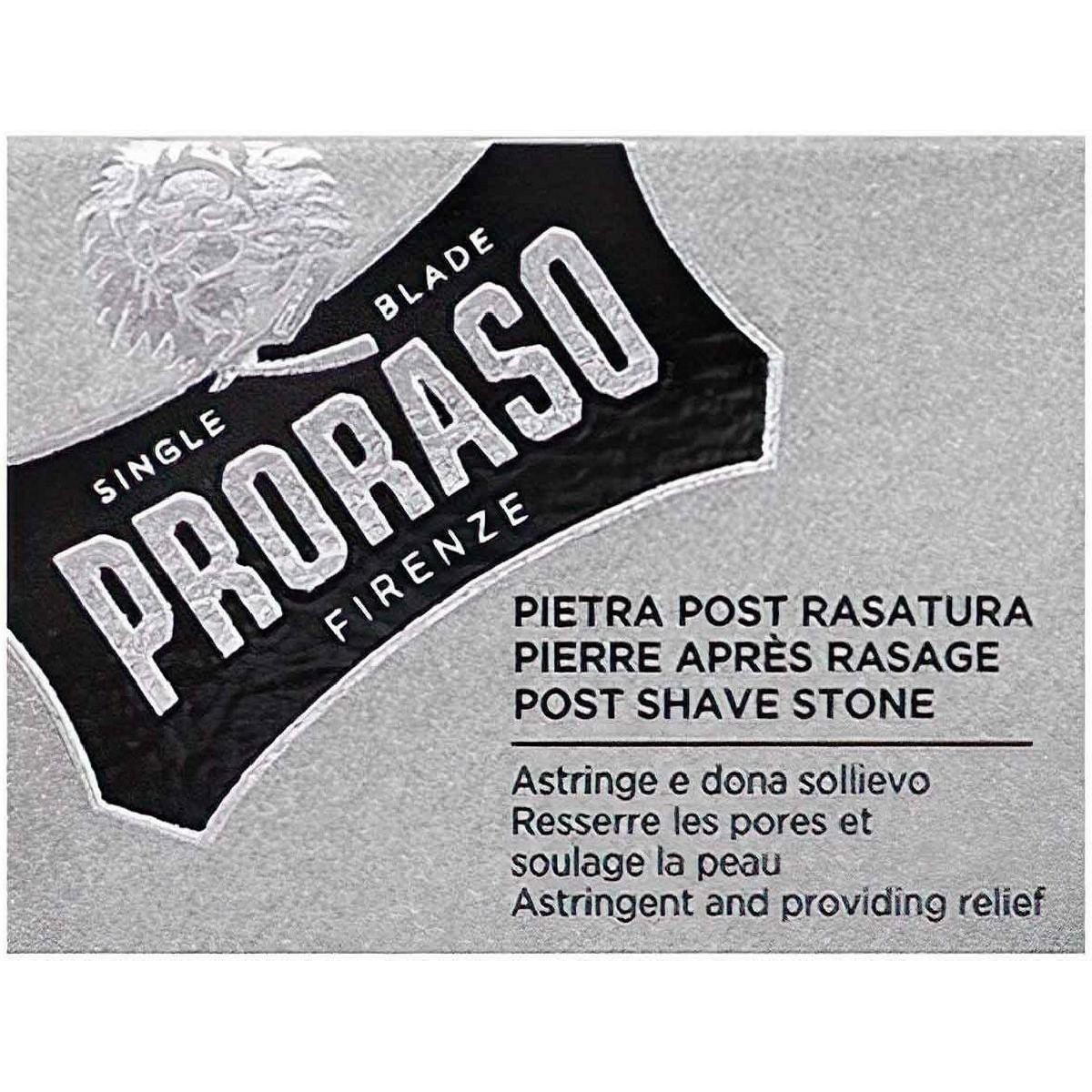 Proraso Αιμοστατική Πέτρα Alum Block 100gr  Για Κοψίματα & Ερεθισμούς Ξυρίσματος