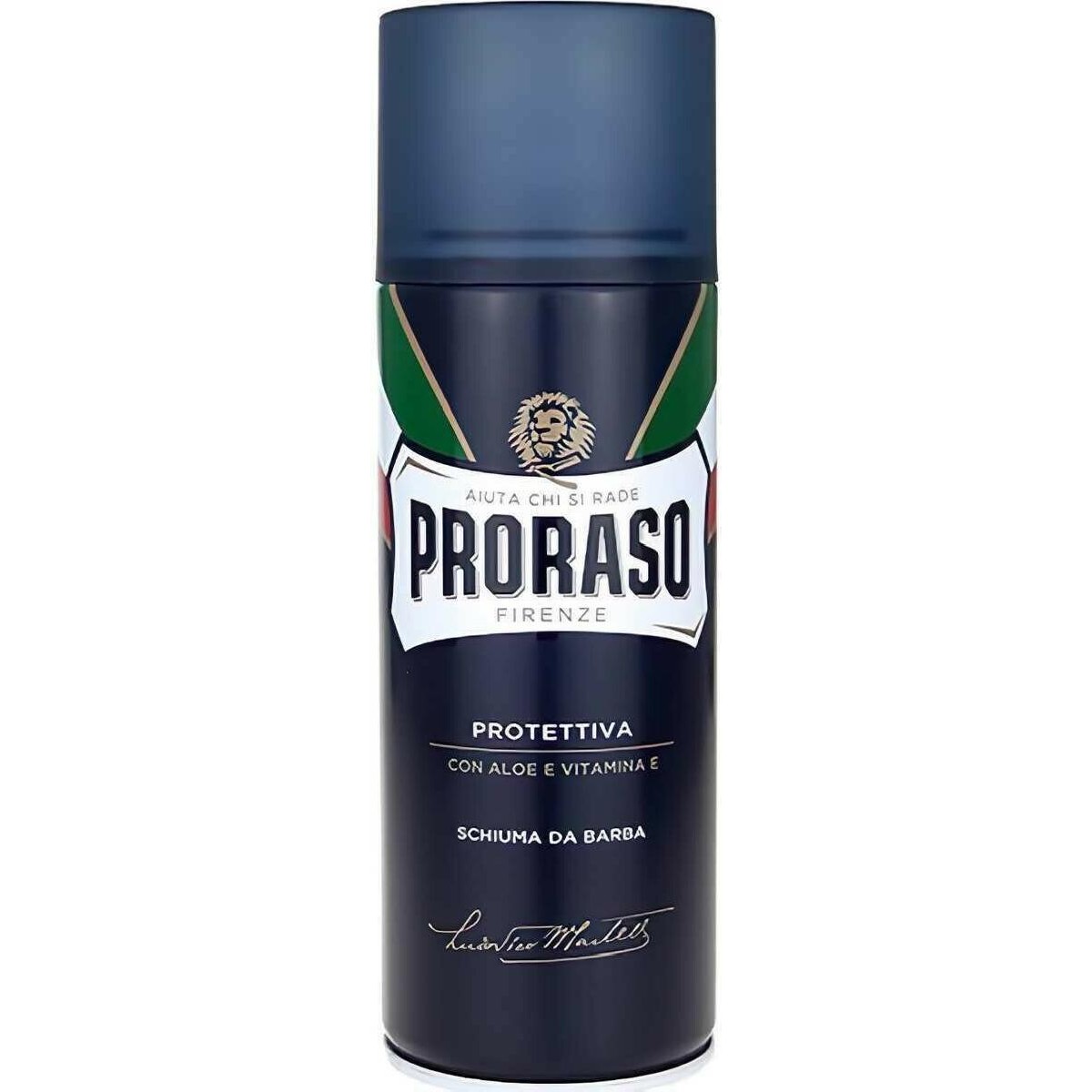 Proraso Blue Αφρός Ξυρίσματος 300ml με Αλόη & Βιταμίνη Ε για Καταπραϋντικό Ξύρισμα