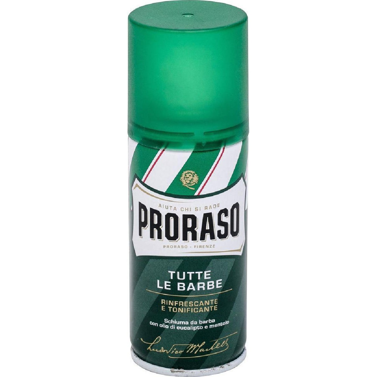 Proraso Green Αφρός Ξυρίσματος Eucalyptus & Mint 100ml για Ευαίσθητες Επιδερμίδες